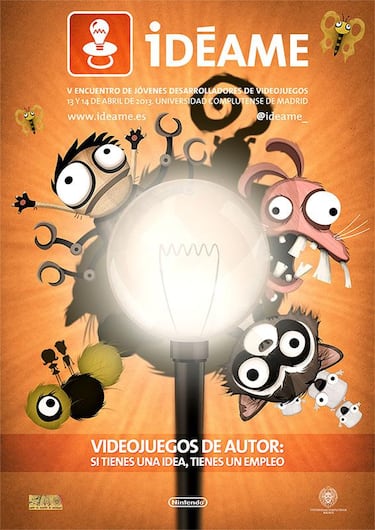 Cartel por los creadores de Little Inferno