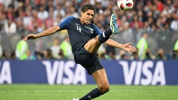 Varane fue indispensable para Deschamps en Rusia y disputó los siete partidos al completo.