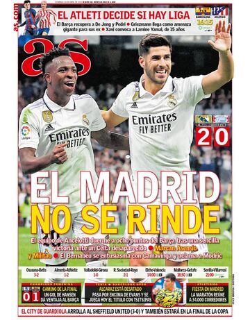 Las portadas de AS de abril