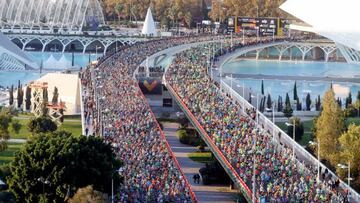 Valencia se prepara para albergar su gran marat車n
