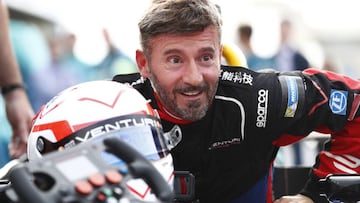 Max Biaggi prob&oacute; el F&oacute;rmula E en el ePrix de Roma en 2019.