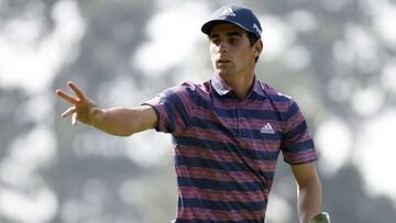El chileno completó su primera ronda en el Masters con 75 golpes (+3) y por ahora está cerca del Top 50 en el primer major del año.