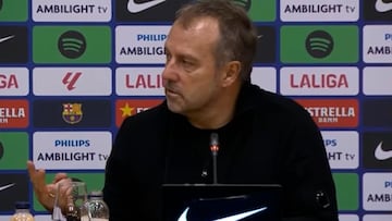 El ‘cabreo’ de Flick con el jefe de prensa del Barça: no sabía dónde meterse