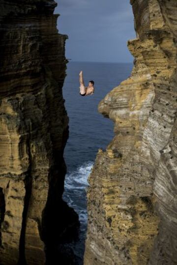 Impresionantes imágenes de la tercera parada del Red Bull Cliff Diving World Series