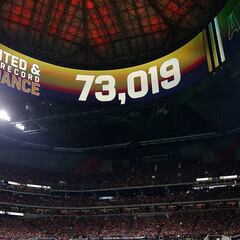 Atlanta United ranked tenth in worldwide attendance