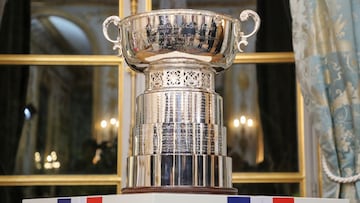 Imagen del trofeo de la Copa Federación, la nueva Billie Jean King Cup.