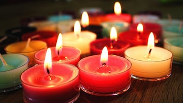 Colores de las velas de la Divina Providencia para cada mes de 2026