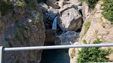 Zona del accidente del río Cinca