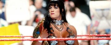 Chyna durante una aparición en el ring.