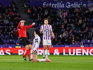 Valladolid 03/01/2026. Jornada 20 de la Liga
HYPERMOTION entre el Real Valladolid y el Racing de Santander.
Photogenic/Miguel Ángel Santos