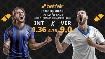Inter de Milán vs. Hellas Verona: horario, dónde ver, pronósticos y clasificación