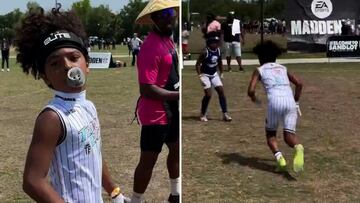 Antonio Brown’s son breaks the Internet with insane skills