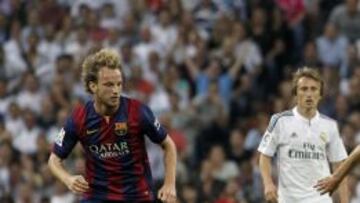 Modric: &quot;Rakitic se puso un poco triste por ser suplente en el Cl&aacute;sico&quot;