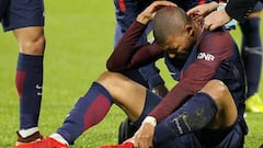 Mbappé no jugará contra el Guingamp por su traumatismo