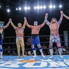Atlantis cierra su festejo de 40 años de carrera con NJPW en Estados Unidos