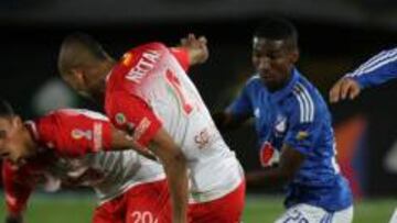Quiñones ha disputado 11 partidos con la camiseta de Millonarios; 8 por Liga y 3 por Copa Águila.