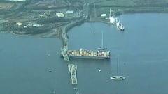 El motivo por el que ha colapsado el puente de Baltimore: “El choque del Dali fue en el punto más crítico”