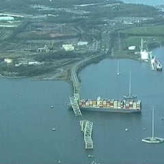 El motivo por el que ha colapsado el puente de Baltimore: “El choque del Dali fue en el punto más crítico”