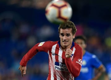 Atletico Madrid's French forward Antoine Griezmann.