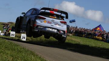 Dani Sordo en el Rally de Alemania del año pasado.