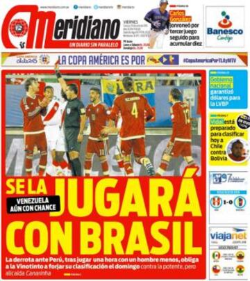 Portadas de la prensa deportiva