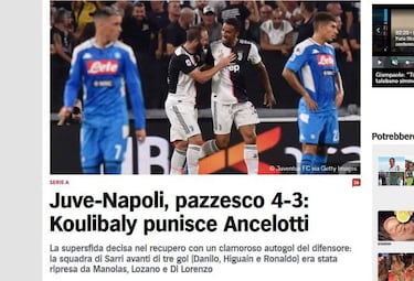 Prensa italiana elogia el desempeño de Lozano