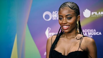 MADRID, SPAIN - JUNE 10: Suzete Correia attends to the red carpet of the Spanish Music Academy Awards 2024 on June 10, 2024 in Madrid, Spain. (Photo by Borja B. Hojas/Getty Images)
