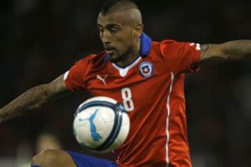 VOLANTES: Arturo Vidal, Chile. El jugador de la Juventus está tasado en 31 millones de euros.