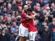 Bryan Mbeumo netted his ninth goal of the campaign and Bruno Fernandes secured a win that consolidates United’s place in the top four.