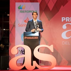 Nadal, Ancelotti y Courtois dan brillo a los Premios AS 2022