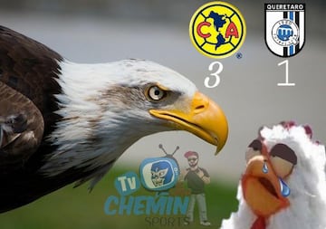 Los mejores 25 memes del América vs Querétaro