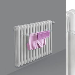 Este tendedero para radiador con dos metros de extensión es ideal para secar ropa en invierno
