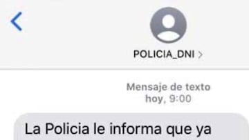 El mensaje que te puede enviar la Policía sobre tu DNI: no es ninguna estafa