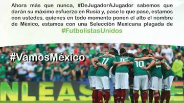 La AMFpro le deseó suerte al Tricolor en el Mundial de Rusia