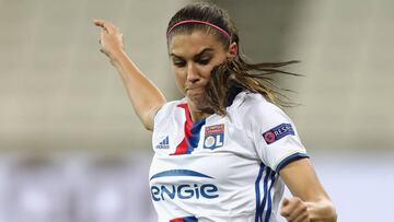 La medi&aacute;tica Alex Morgan.