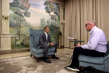 Future thinking | UEFA President Aleksander Ceferin during an interview ahead of the Champions League Final.