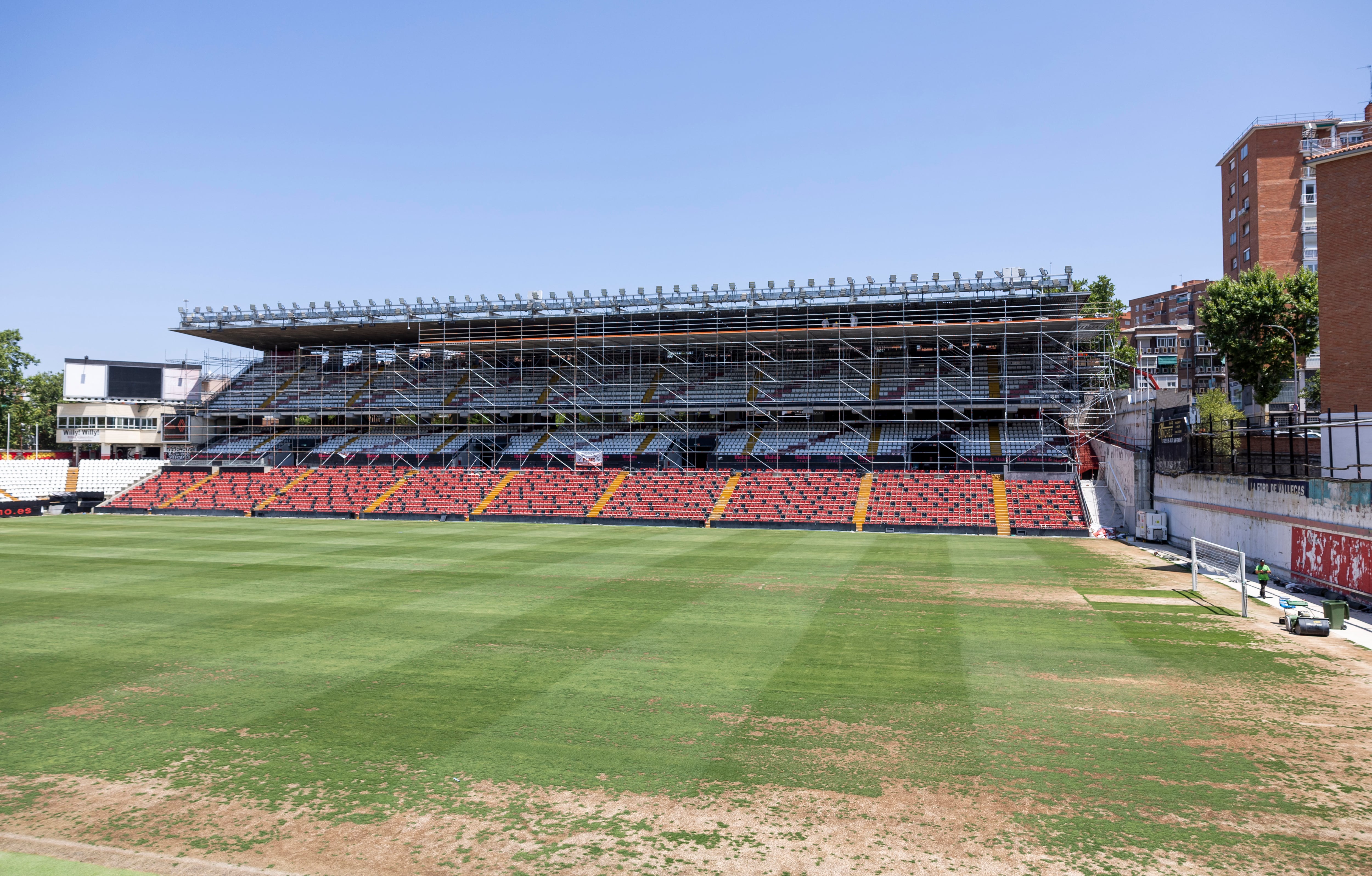 El césped de Vallecas, un problema que viene de lejos