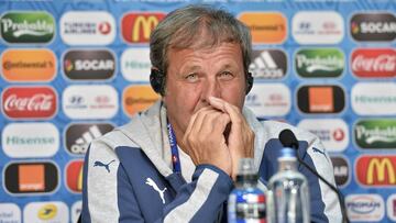 Jan Kozak, en rueda de prensa.