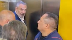 Encuentran a Milad saliendo del Nacional, le preguntan si tiene algo que decirle a los chilenos y así reacciona