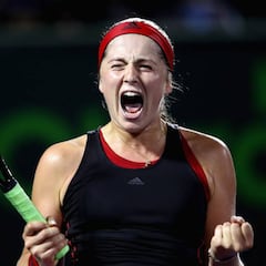 Ostapenko será la rival de
Stephens en la final de Miami
