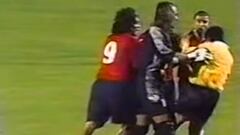 La accidentada primera visita de la Roja a Honduras