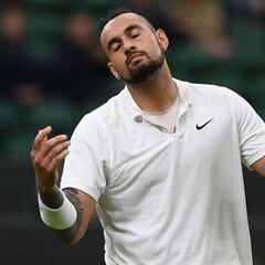 La crítica de Kyrgios a Wimbledon: "Esto no es hierba"