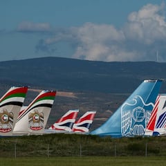 El aeropuerto de Teruel vive la cara amable de la crisis sanitaria