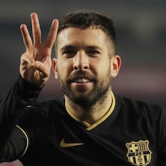 Laporta, molesto con Jordi Alba