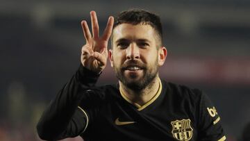 Laporta, molesto con Jordi Alba