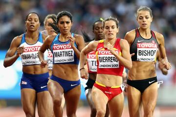 Su transición del 800 al 1.500 se ha concretado. Esther Guerrero corrió esta temporada en 4:05.70 y fue campeona de España con una última vuelta por debajo de un minuto que si es capaz de hacer en Doha tendrá opciones de final. 