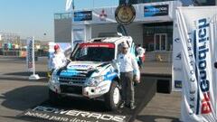 Rub&eacute;n Gracia y Diego Vallejo, hoy en el Jarama.