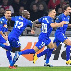 Getafe CF, CD Leganés y CF Fuenlabrada participan en una carrera solidaria