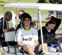 Kaká llegó por la mañana y se quedó descansando