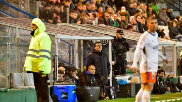 Cristóbal: “Es el peor partido desde que estoy dirigiendo al Racing de Ferrol”